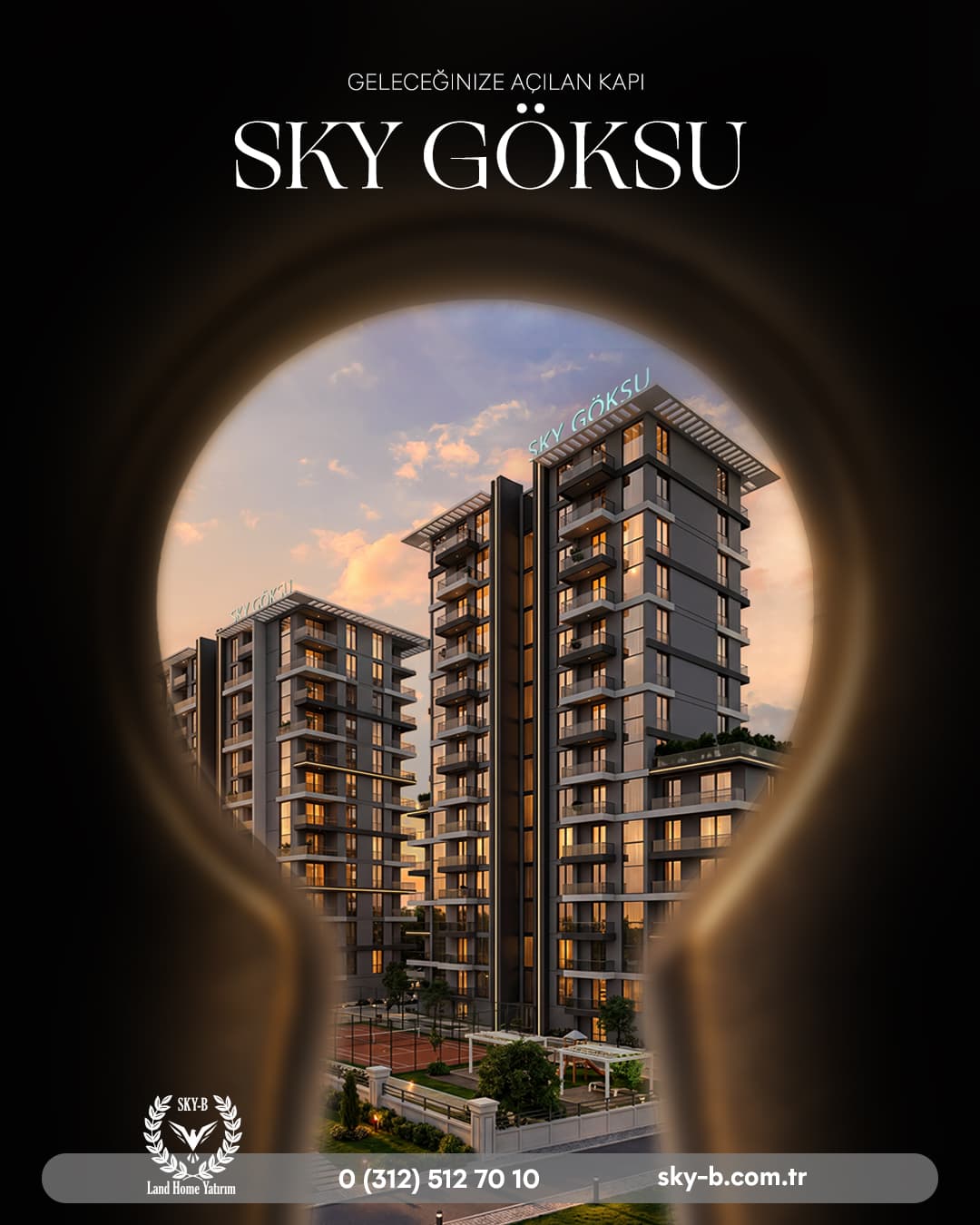 Sky Göksu 1+1 | 45 m² — fotoğraf 3