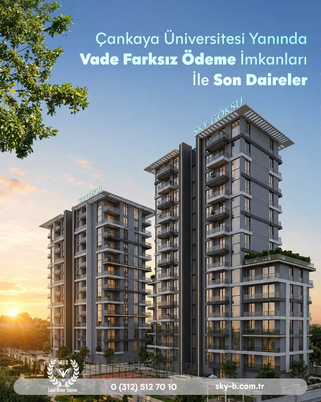 Sky Göksu 3+1 | 105 m² — fotoğraf 5